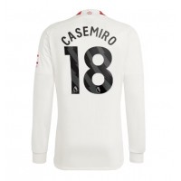 Manchester United Casemiro #18 Rezervni Dres 2023-24 Dugi Rukav